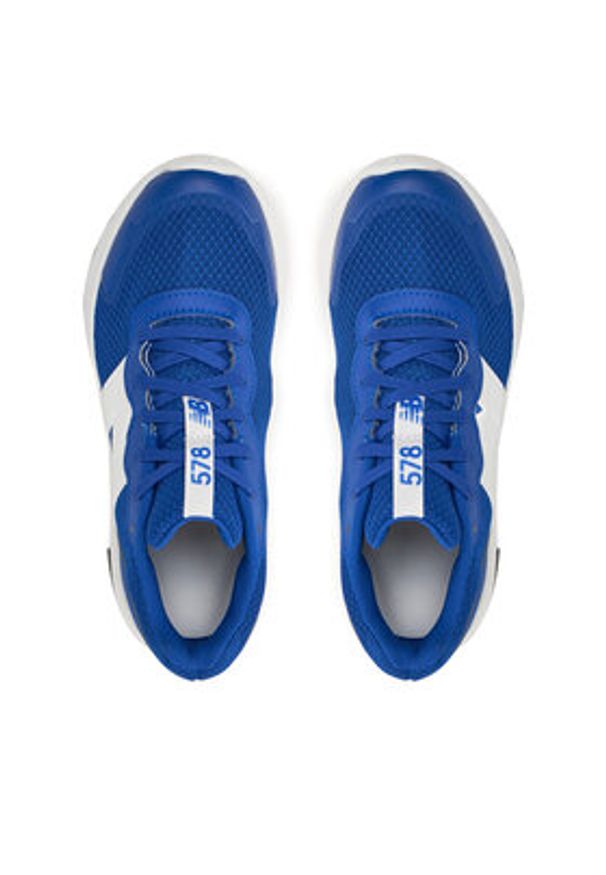 New Balance Buty do biegania 578's GK578RB Niebieski. Kolor: niebieski. Materiał: skóra