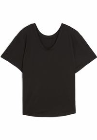 Puma - Damska luźna koszulka MOVE CLOUDSPUN PUMA Black. Kolor: czarny