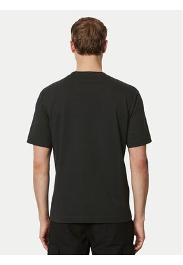 Marc O'Polo T-Shirt 423 2012 51076 Czarny Regular Fit. Typ kołnierza: polo. Kolor: czarny. Materiał: bawełna
