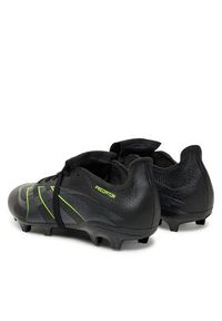 Adidas - adidas Buty do piłki nożnej Predator League Fold-Over Tongue JI1110 Czarny. Kolor: czarny. Materiał: skóra #5