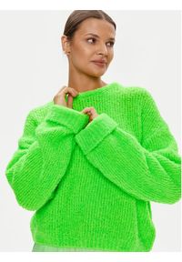 AMERICAN VINTAGE - American Vintage Sweter Zolly ZOL18AE24 Zielony Regular Fit. Kolor: zielony. Materiał: syntetyk. Styl: vintage #4