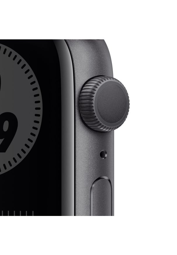 APPLE - Apple Watch Series 6 Nike 44mm Space Gray Aluminum Case with Anthracite/Black Nike Sport Band. Styl: sportowy
