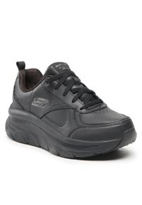 skechers - Sneakersy Skechers Timeless Path 149312/BBK Black. Kolor: czarny. Materiał: skóra