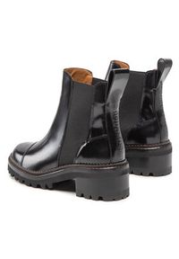 See By Chloé Botki SB33082A Czarny. Kolor: czarny. Materiał: lakier, skóra #3