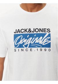 Jack & Jones - Jack&Jones T-Shirt Races 12232649 Biały Standard Fit. Kolor: biały. Materiał: bawełna #2