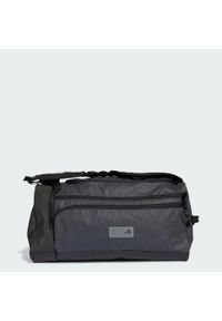 Adidas - Torba Hybrid Duffel. Kolor: szary, czarny, wielokolorowy. Materiał: materiał