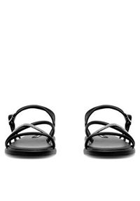 Nine West Sandały 123AL1740-1 Czarny. Kolor: czarny. Materiał: syntetyk
