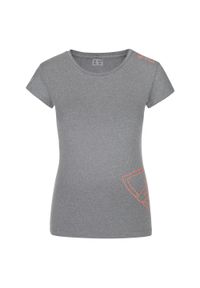 Damska koszulka techniczna Kilpi LISMAIN-W. Kolor: szary. Sport: turystyka piesza #1