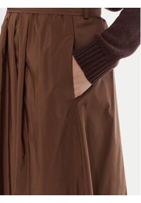 Weekend Max Mara Spódnica trapezowa Zarda 2525106031 Brązowy Regular Fit. Kolor: brązowy. Materiał: syntetyk #4