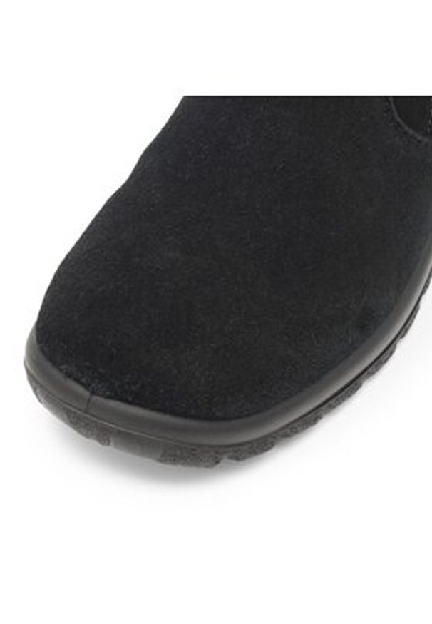 Rieker Botki L7162-00 Czarny. Kolor: czarny. Materiał: zamsz, skóra