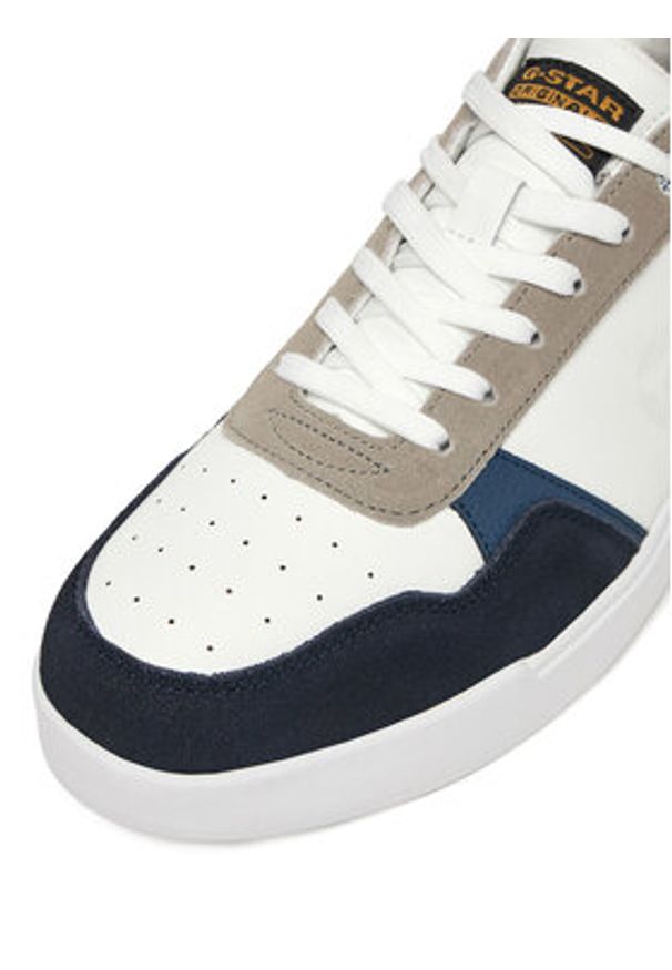 G-Star RAW - G-Star Raw Sneakersy V5-10502 Biały. Kolor: biały. Materiał: skóra