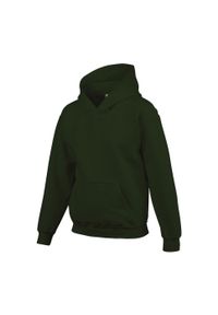 GILDAN - Sweatshirt bluza dziecięca z kapturem Gildan Heavy Blend ®. Typ kołnierza: kaptur. Kolor: zielony #2