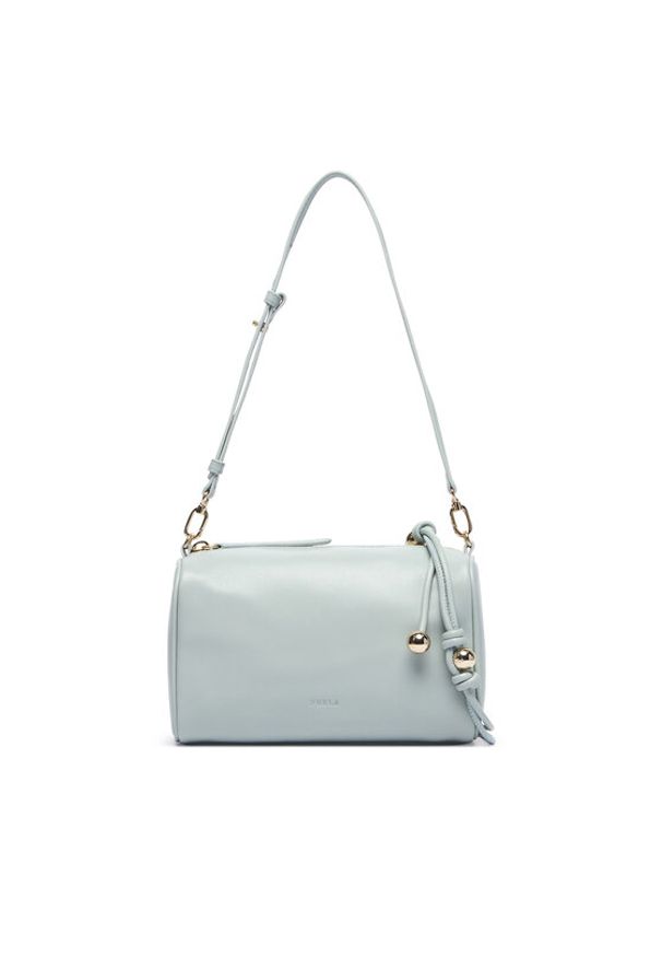 Furla Torebka Talia Mini WE00922 BX2269 CN 4905S Turkusowy. Kolor: turkusowy. Materiał: skórzane