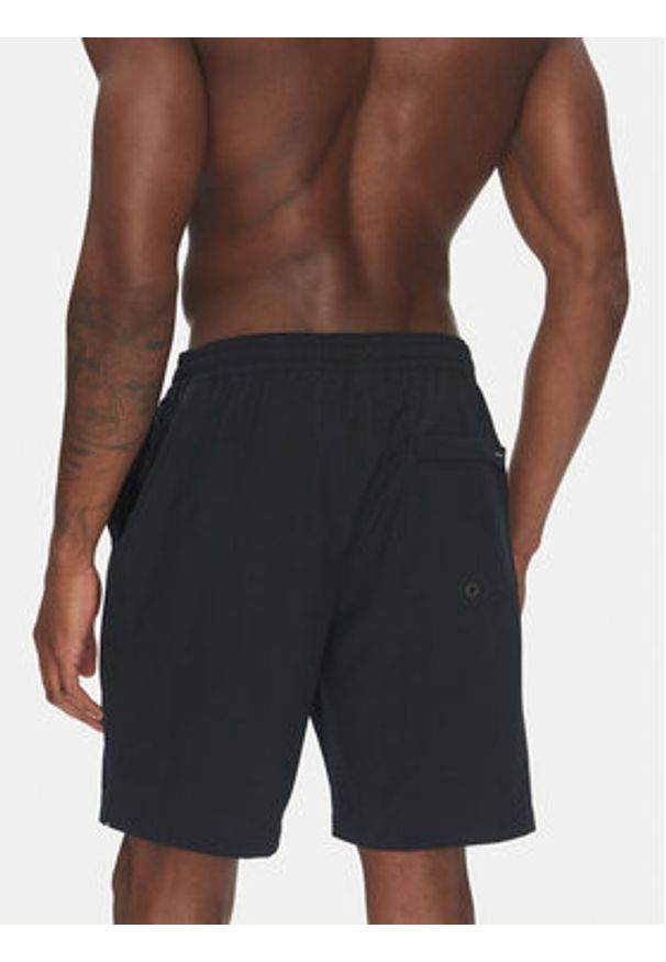 Quiksilver Szorty kąpielowe Taxer Amphibian 18 EQYHY03883 Czarny Regular Fit. Kolor: czarny. Materiał: syntetyk