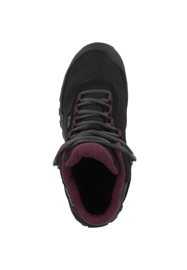 salomon - Buty trekkingowe damskie Salomon Shelter CS WP. Zapięcie: sznurówki. Kolor: czarny. Materiał: tkanina, guma, materiał, syntetyk. Szerokość cholewki: normalna. Styl: sportowy