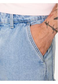 Only & Sons Szorty jeansowe 22025863 Niebieski Loose Fit. Kolor: niebieski. Materiał: jeans, bawełna #4