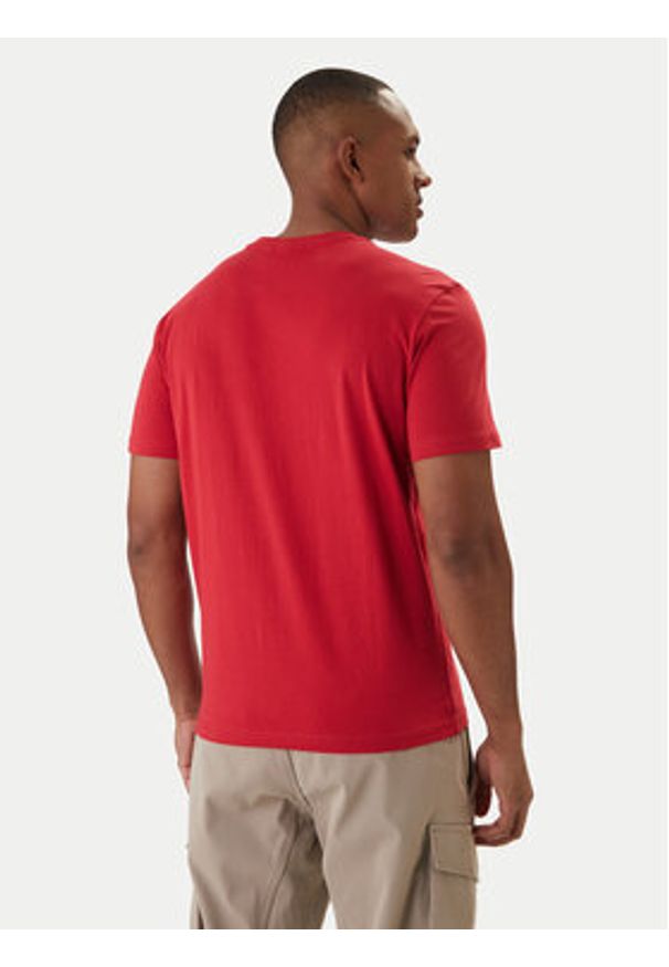 Napapijri T-Shirt Salis NP0A4H8D Czerwony Regular Fit. Kolor: czerwony. Materiał: bawełna