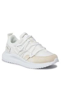 Calvin Klein Jeans Sneakersy Eva Runner Low Lace Mix Ml Fad YW0YW01319 Biały. Kolor: biały. Materiał: materiał #5