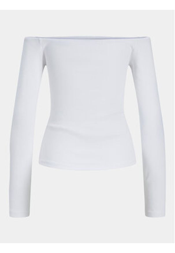 JJXX Bluzka Feo 12234919 Biały Stretch Fit. Kolor: biały. Materiał: bawełna