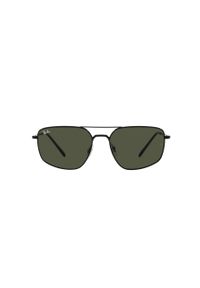 Ray-Ban okulary przeciwsłoneczne 0RB3666 męskie kolor czarny. Kolor: czarny #4