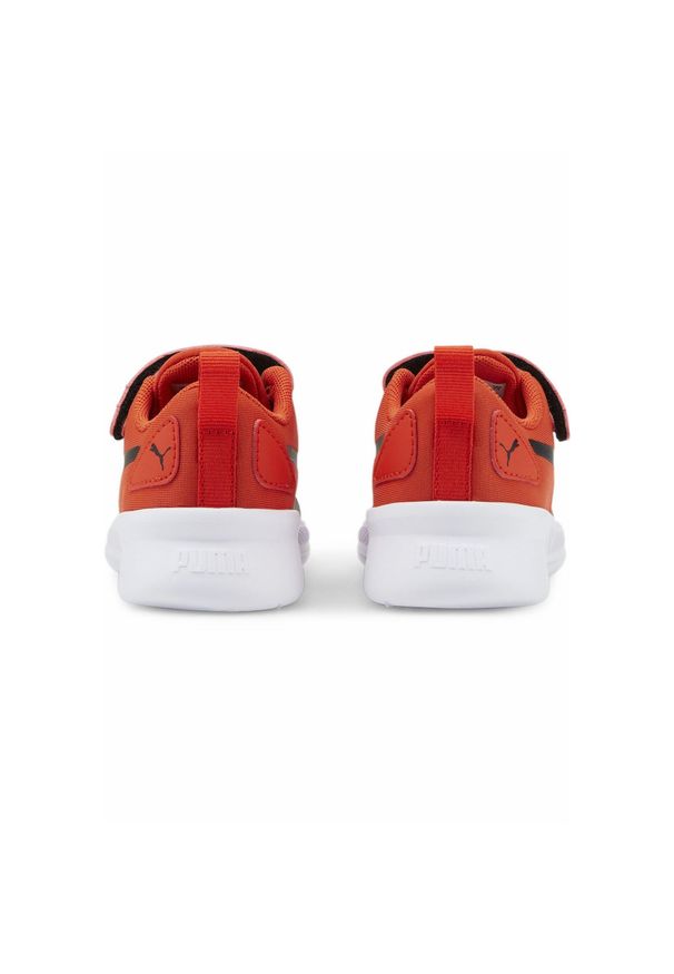 Puma - Dziecięce buty sportowe Flyer Runner PUMA Warm Earth Black Red. Okazja: na co dzień. Kolor: czerwony, wielokolorowy, czarny