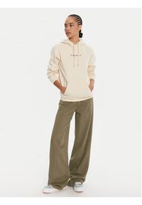 Roxy Bluza ERJFT05021 Beżowy Regular Fit. Kolor: beżowy. Materiał: bawełna #3