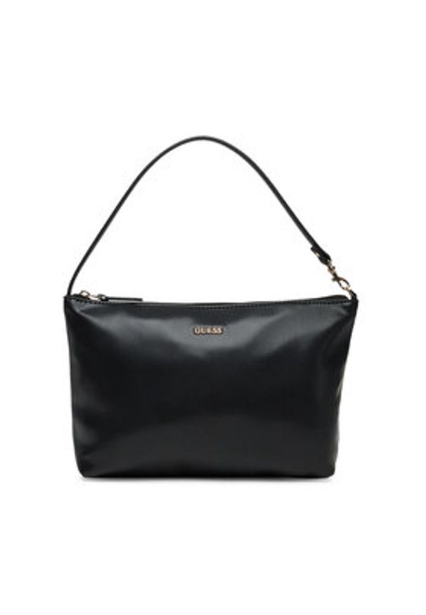 Guess Torebka Adelasia HWQL96 58240 Czarny. Kolor: czarny. Materiał: skórzane