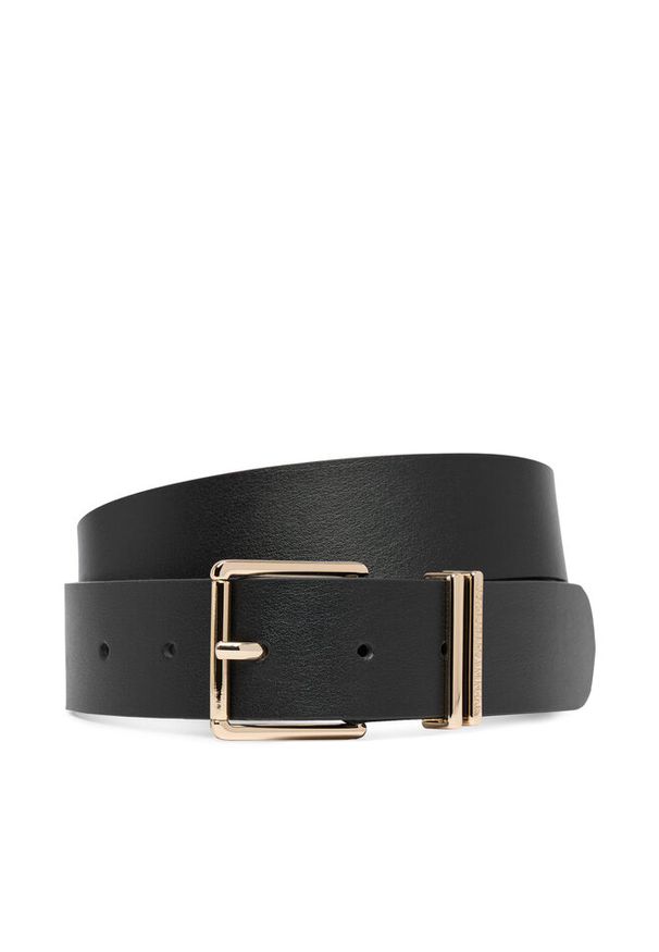 TOMMY HILFIGER - Pasek Tommy Hilfiger. Kolor: czarny