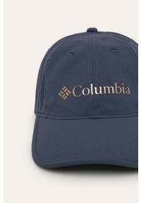 columbia - Columbia - Czapka. Kolor: niebieski. Materiał: tkanina, poliester, poliamid, elastan. Wzór: gładki #4