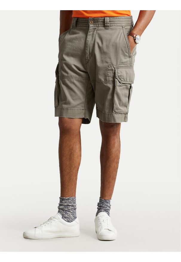 Polo Ralph Lauren Szorty materiałowe 710548502003 Khaki Classic Fit. Kolor: brązowy. Materiał: bawełna