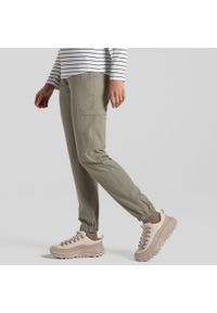 CRAGHOPPERS - Spodnie turystyczne damskie Craghoppers NosiLife Lola Trouser. Kolor: zielony. Sezon: lato. Sport: turystyka piesza #1