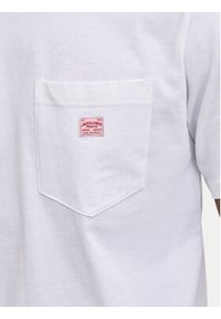 Jack & Jones T-Shirt Blucaleb 12293019 Biały Regular Fit. Kolor: biały. Materiał: bawełna #4