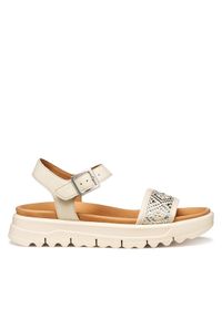 Geox Sandały D Xand 2.1S D65SZC 09B11 C1122 Écru. Materiał: skóra #1