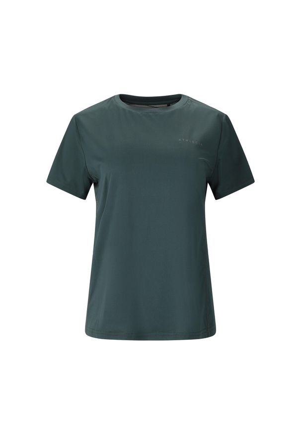 Koszulka damska Athlecia Unicorn. Kolor: zielony. Sport: bieganie, fitness