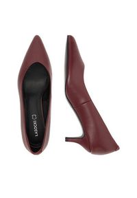 Lasocki Czółenka CEO-HY7375-1 Bordowy. Kolor: czerwony. Materiał: skóra #2