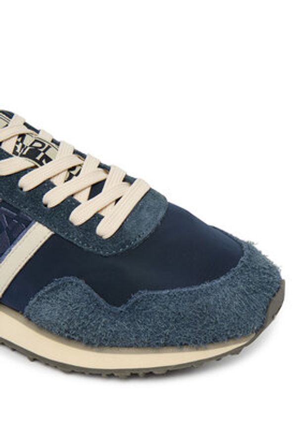 Napapijri Sneakersy NP0A8BNZ Granatowy. Kolor: niebieski. Materiał: zamsz, skóra