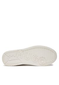 Hugo Sneakersy Hadrian 50529896 Biały. Kolor: biały. Materiał: skóra