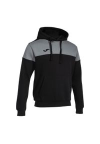 Bluza z kapturem Joma Crew V. Typ kołnierza: kaptur. Kolor: szary, wielokolorowy, czarny. Sport: piłka nożna #1