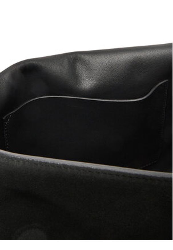 TwinSet - TWINSET Torebka 252TB7360 Czarny. Kolor: czarny. Materiał: skórzane, zamszowe