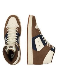 DC Shoes Sneakersy MANTECA 4 HI ADYS100743-TB2 Brązowy. Kolor: brązowy. Materiał: zamsz, skóra
