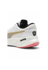 Puma - Męskie buty do biegania Magnify NITRO™ 2 PUMA. Kolor: żółty, biały, pomarańczowy, wielokolorowy. Sport: bieganie