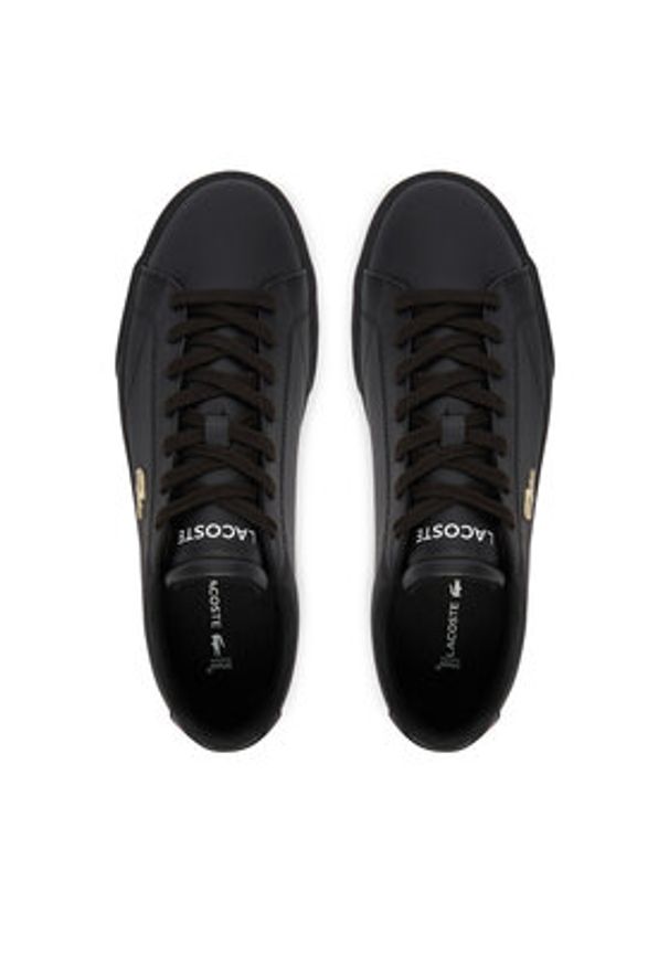 Lacoste Sneakersy Lerond Set 225 2 CMA 7 50CMA0016 Czarny. Kolor: czarny. Materiał: skóra