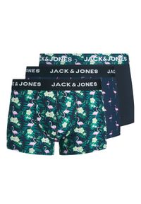 Jack & Jones Komplet bokserek Flamingo 12295142 Granatowy. Kolor: niebieski. Materiał: syntetyk #1