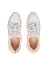 Calvin Klein Sneakersy Hike Runner Lace Up Mesh Mix Met YW0YW02063 Kolorowy. Materiał: skóra. Wzór: kolorowy #4
