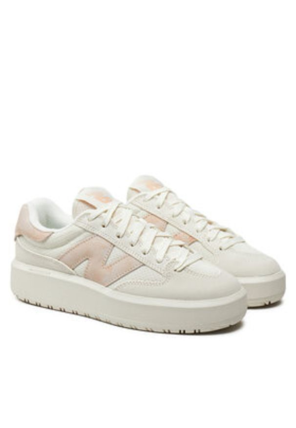 New Balance Sneakersy CT302CTA Écru. Materiał: skóra