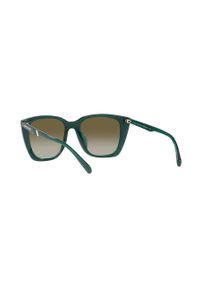 Armani Exchange okulary przeciwsłoneczne damskie kolor zielony. Kolor: zielony #7