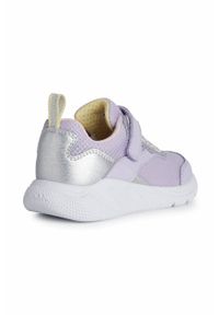 Geox buty dziecięce kolor fioletowy. Nosek buta: okrągły. Zapięcie: rzepy. Kolor: fioletowy #6