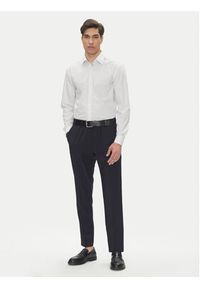 BOSS Koszula H-Hank-Kent-C1 50545147 Biały Slim Fit. Typ kołnierza: kołnierzyk klasyczny. Kolor: biały. Materiał: bawełna #3