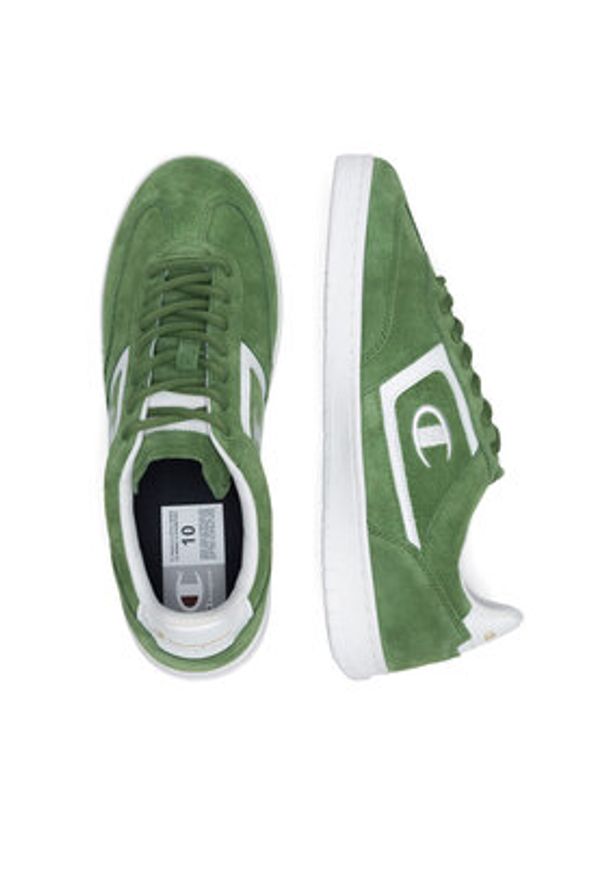 Champion Sneakersy CL78 S LOW S22279-GS004 Zielony. Kolor: zielony. Materiał: zamsz, skóra