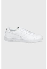 Diadora buty Torneo kolor biały. Nosek buta: okrągły. Zapięcie: sznurówki. Kolor: biały. Materiał: guma